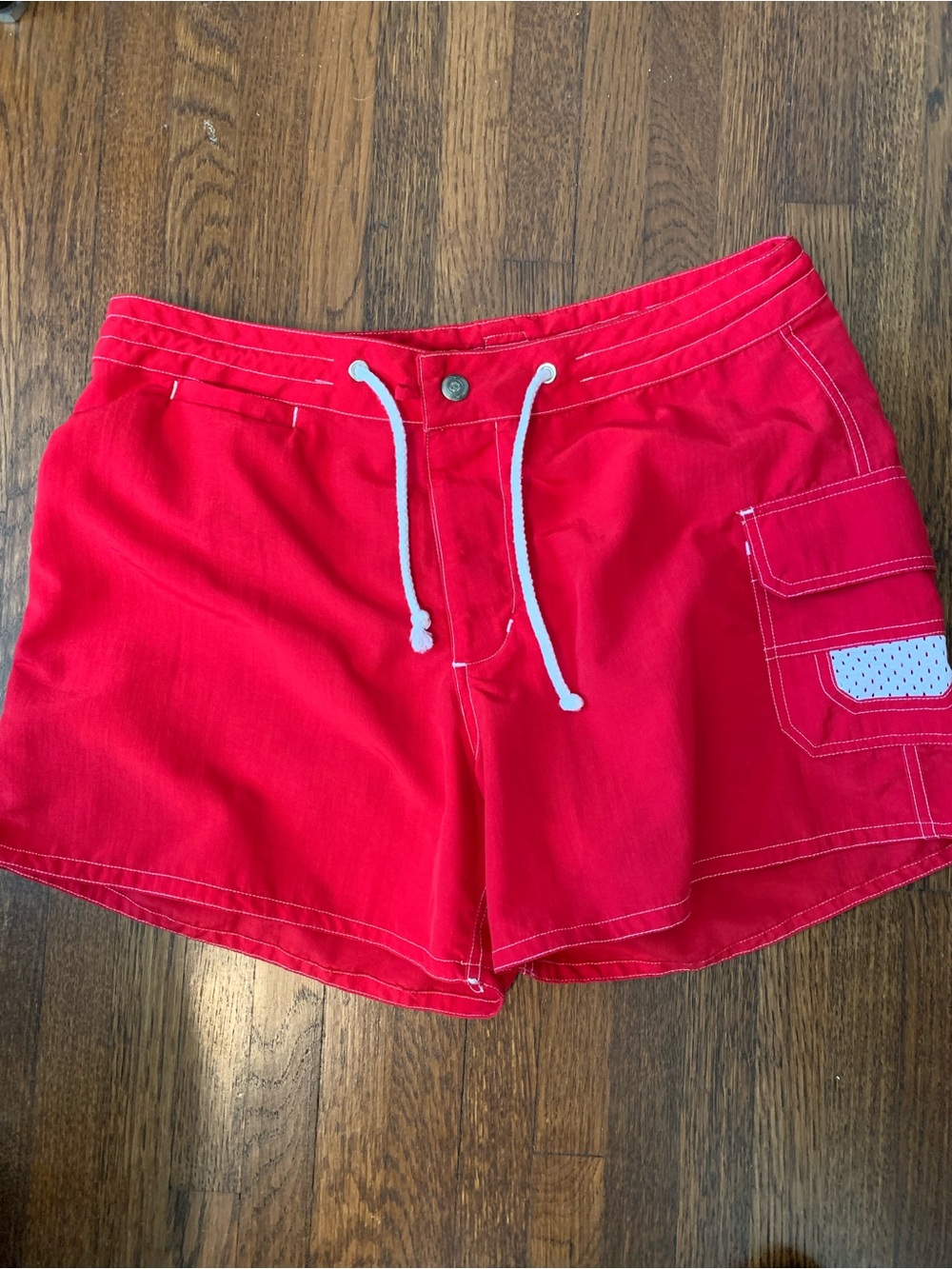 Ocean Pacific Red Board Shorts Junior Girl’s Size 11